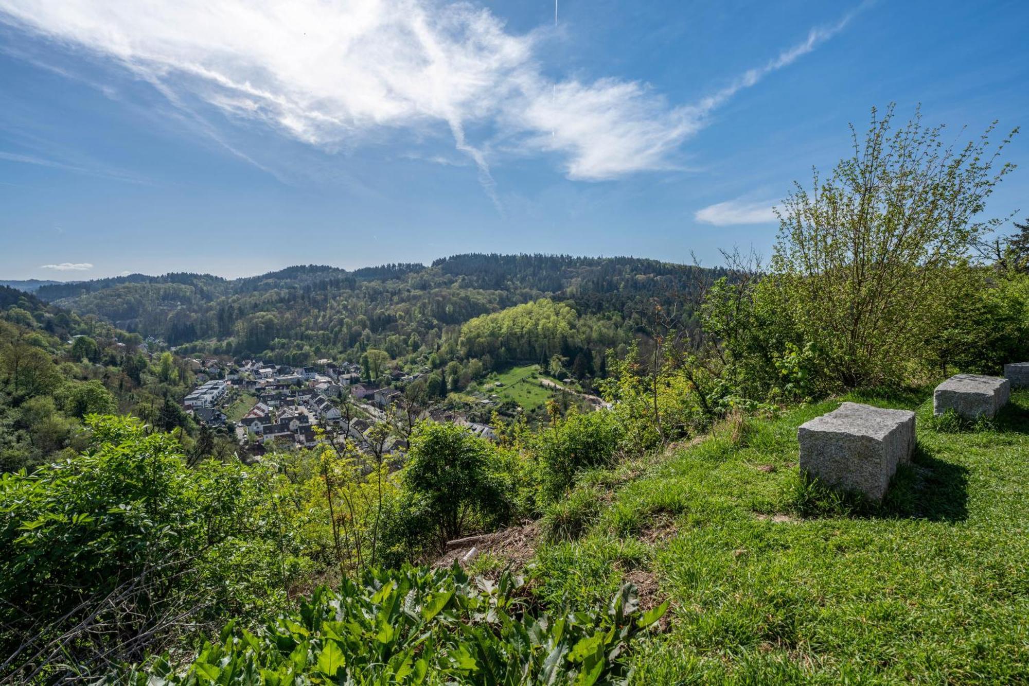Ferienwohnung Drachenstein Weinheim Exterior foto